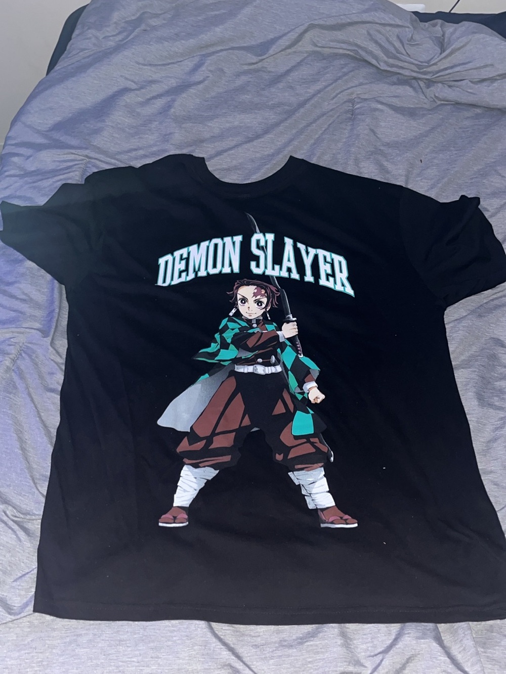 Demon Slayer Graphic Tee - Black